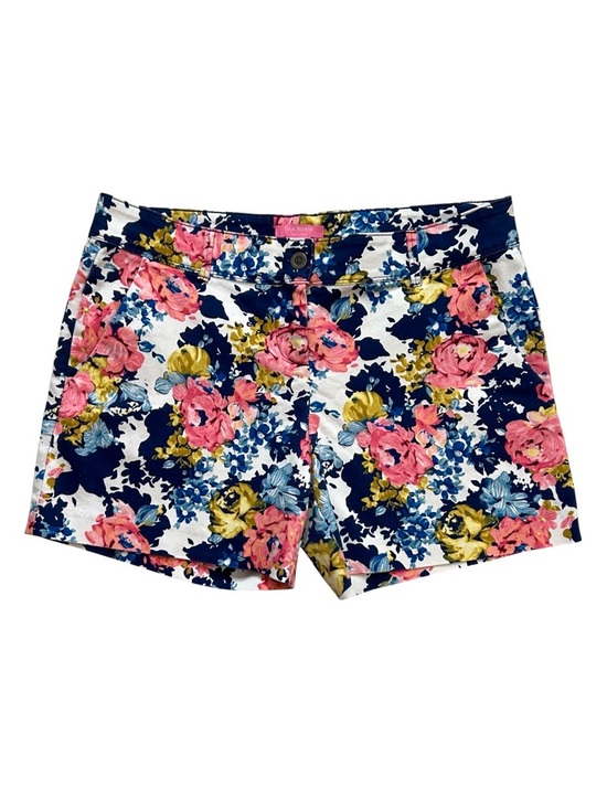 Isaac Mizrahi Pants - 💐Isaac Mizrahi Blue & Pink  Floral  Shorts Sz.12